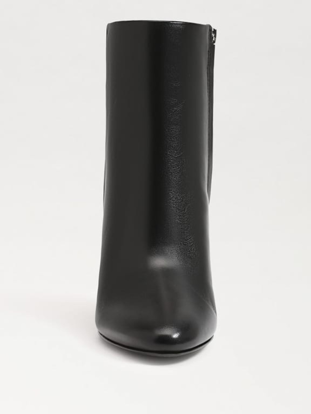 NEW SAM EDELMAN SIGNATURE COLLECTION DONNA BLACK LEATHER BOOTIES 8 - Picture 4 of 13